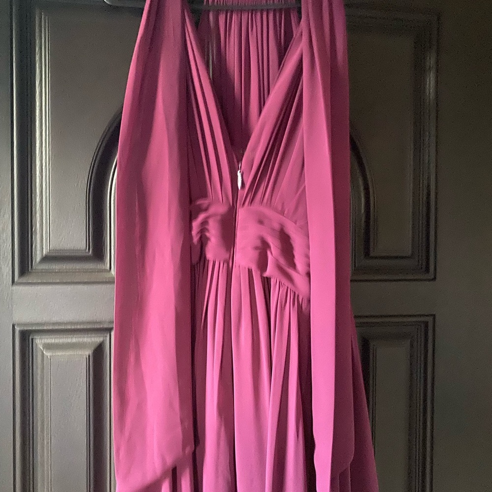 Dress, Color Raspberry, Size 6 - Picture 4 of 5
